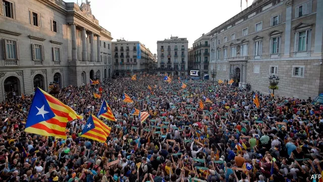Catalonia’s parliament declares independence  spain imposes direct rule