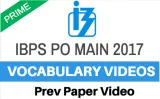 Ibps po main prev paper vocabulary 