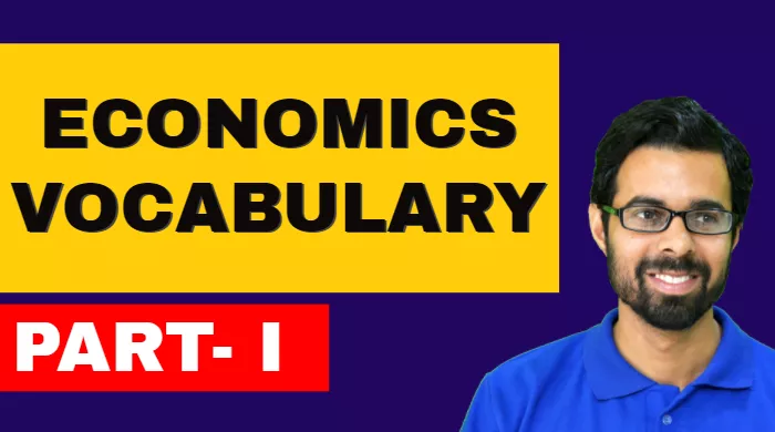 Economics vocabulary part i  20 vocab मात्र 10 min में  
