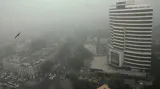 Capital crisis  on delhi's deteriorating air quality