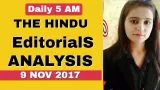 The hindu editorial analysis 