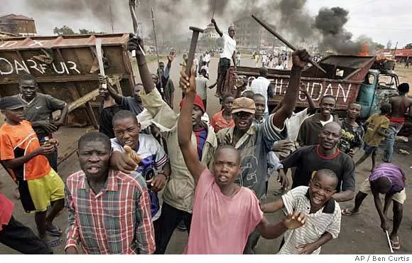 Uncertainty in the kenyan presidential elections