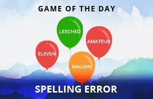 Spelling error