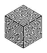Labyrinthine  - (Intricate and complex)