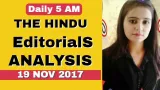 The hindu editorial analysis 