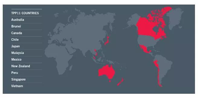 Pacific ocean’s 11  on tpp without u s 