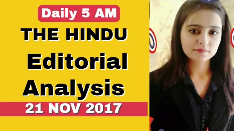 The hindu editorial analysis 