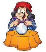 Clairvoyant  - (A person who claims to have a supernatural ability to perceive events in the future)