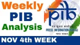 Pib analysis nov 4th week हिंदी में