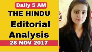 The hindu editorial analysis 