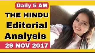 The hindu editorial analysis 