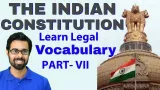 The indian constitution vocabulary