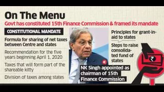 New india formula  — on the 15th finance commission