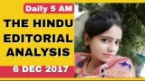 The hindu editorial analysis 