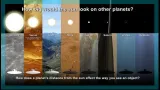 How does the sun appear on other planets 