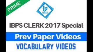 Ibps po main prev paper vocabulary 