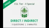 Direct & indirect speech