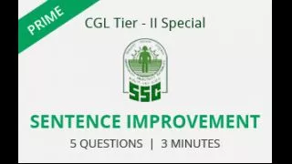 Sentence improvement test