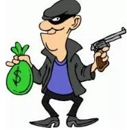 Mugger  - (A person who attacks and robs another in a public place)