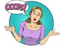 Faux pas - (An embarrassing or tactless act or remark in a social situation/ a social blunder that is quite embarrassing)