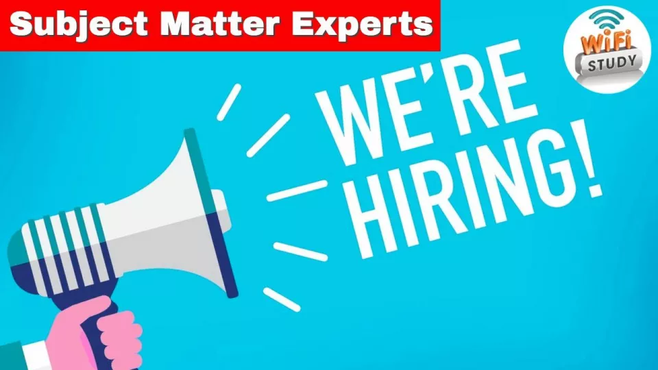 Subject matter experts for questions making