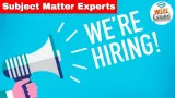 Subject matter experts for questions making