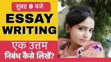 Open essay writing session