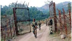 Behind the ‘enemy’ line