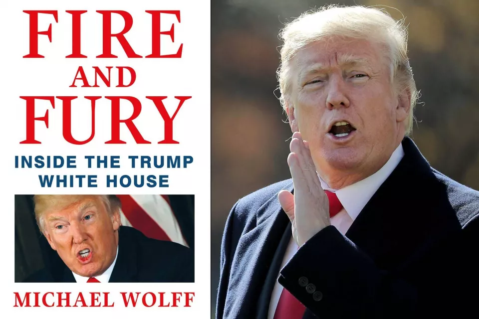Theatre of the absurd  on donald trump’s response to 'fire and fury'