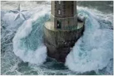 Engulf  - Weep over (something) so as to surround or cover it completely
