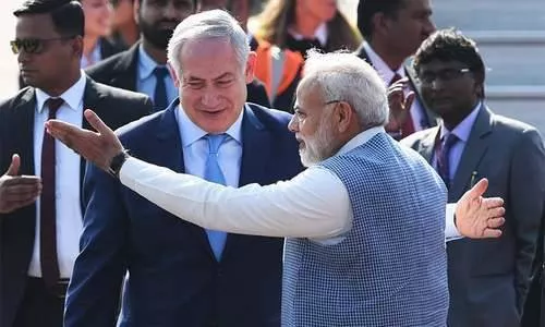 Netanyahu comes to delhi