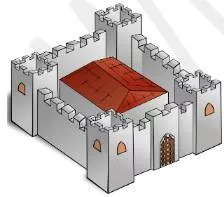 Citadel  - (A strongly fortified defensive structure)