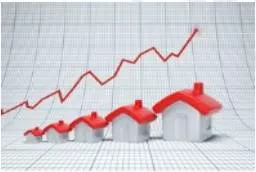 Burgeon  - (Begin to grow or increase rapidly; flourish.)