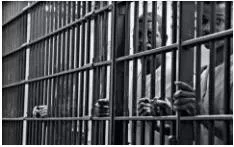 Incarceration  - (The state of being confined in prison; imprisonment or to lock a person up as a consequence for his or her actions)