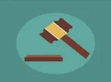 In different courts
