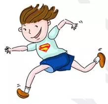 Strides - (A confident or assured walk full of purpose or arrogance.)