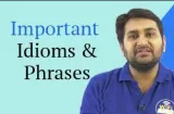 Important idioms & phrases