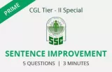 Sentence improvement