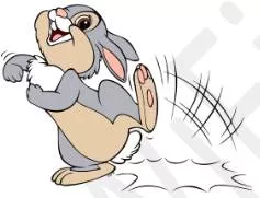 Thumping  - (Strikingly great, immense, exceptional, or impressive;)