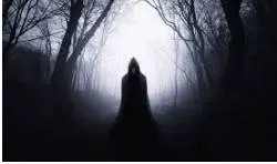 Eerie  - (Strange and mysterious)