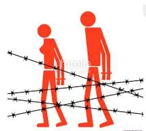 Banishment  - (Send (someone) away from a country or place as an official punishment.)