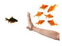 Alienate  - (To make an individual feel unwanted or removed from a group or relationship)