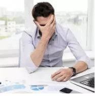Despondent  - (Feeling or showing extreme discouragement, dejection, or depression)