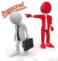 Disentitle  - (To deprive of title, claim, or right)