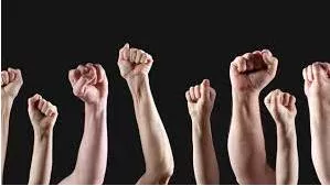 Contestation - (The action or process of disputing or arguing.)