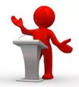Articulate  - (Express (an idea or feeling) fluently and coherently.)
