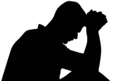Distraught  - (Agitated with doubt or mental conflict or pain)