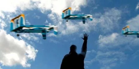 Amazon’s latest patent would make drones responsive to yelling and arm flailing