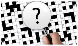 Cryptic  - (Having a meaning that is mysterious or obscure.)