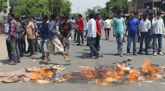 Bharat bandh  violent protests erupt across uttar pradesh  cm yogi adityanath calls for peace